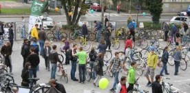 Messe med brugte cykler i Graz, Østrig